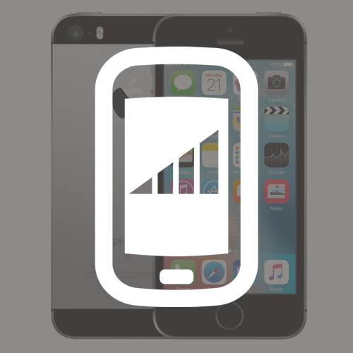 iPhone SE не ловит сеть